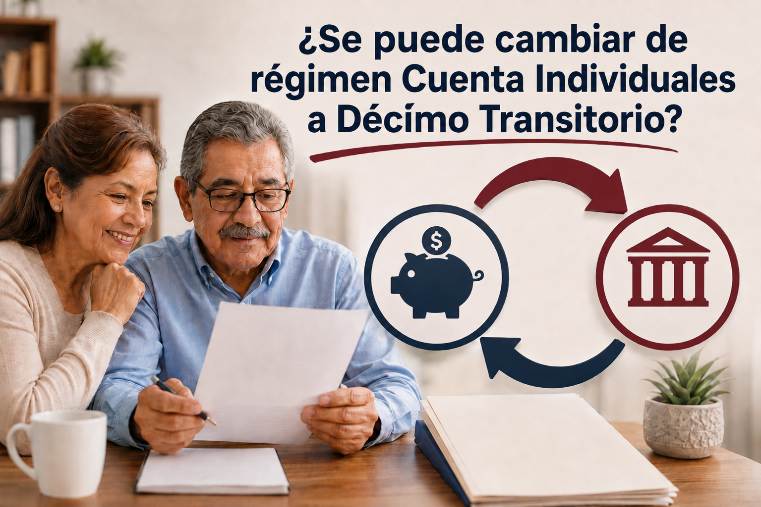 ¿Se puede cambiar de régimen Cuentas Individuales a Décimo Trnasitorio?